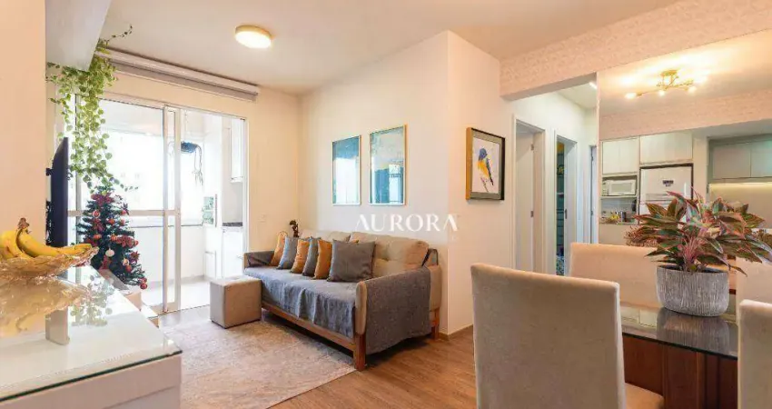 Apartamento solar mirador com 3 dormitórios à venda, 75 m² por r$ 625.000 - aurora - londrina/pr