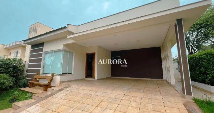 Casa com 3 dormitórios à venda no royal forest, fase 1, londrina-pr