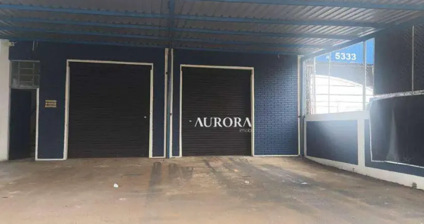 Barracão para alugar por r$ 8.000,00/mês - jardim do sol - londrina/pr