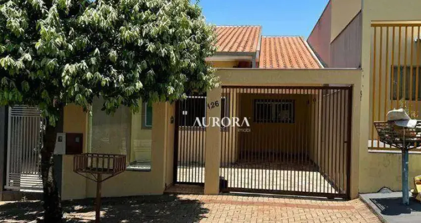 Casa com 3 dormitórios à venda, 90 m² por r$ 365.000,00 - residencial maria flora - cambé/pr