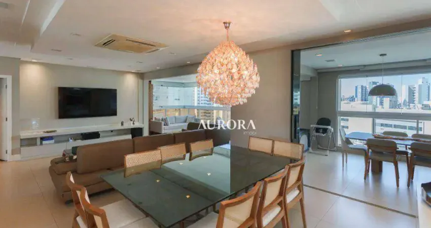 Apartamento com 3 dormitórios à venda, 220 m² por r$ 2.350.000,00 - gleba fazenda palhano - londrina/pr