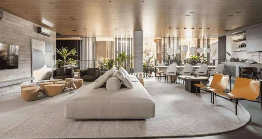 Apartamento com 3 dormitórios à venda, 195 m² por r$ 2.250.000 - gleba fazenda palhano - londrina/pr