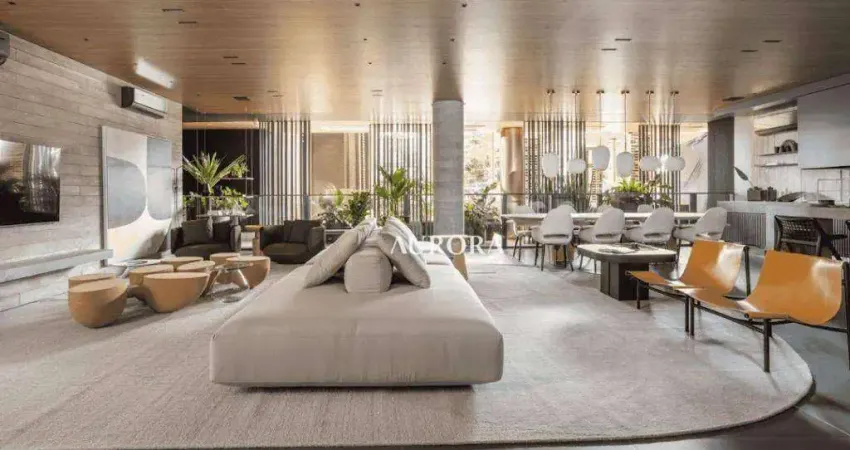 Apartamento com 3 dormitórios à venda, 195 m² por r$ 2.340.000 - gleba fazenda palhano - londrina/pr