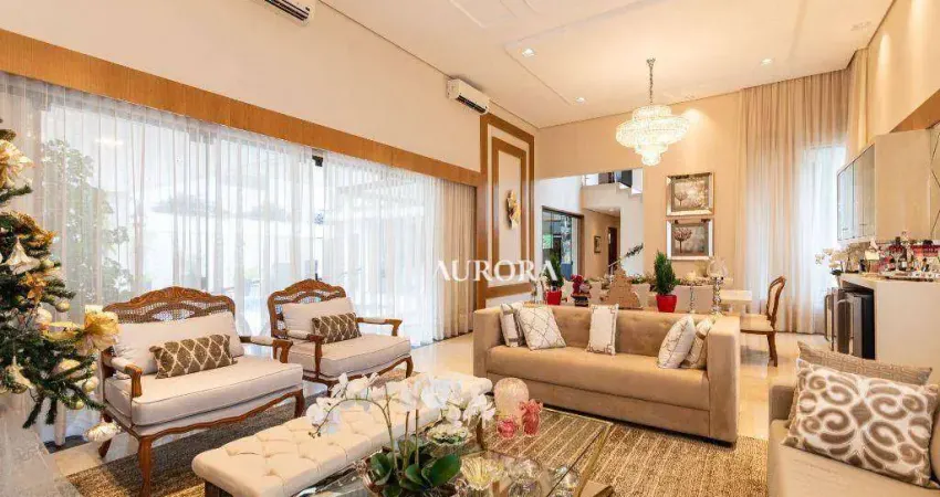 Casa com 5 dormitórios à venda, 377 m² por r$ 4.850.000,00 - esperança - londrina/pr