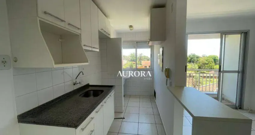 Apartamento com 3 dormitórios à venda garden belvedere, 70 m² por r$ 380.000 - aurora - londrina/pr