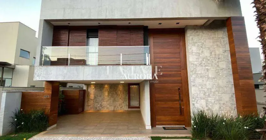 Sobrado com 5 dormitórios, 300 m² - venda por r$ 4.200.000 ou aluguel por r$ 25.000/ano - vivendas do arvoredo - londrina/pr