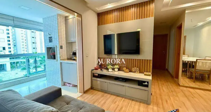 Apartamento com 3 dormitórios à venda, 75 m² por r$ 740.000,00 - gleba fazenda palhano - londrina/pr