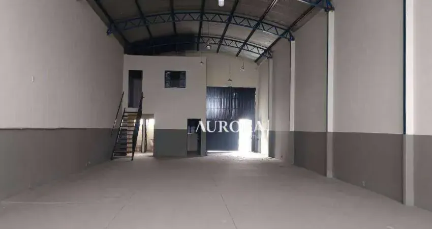 Barracão para alugar, 350 m² por r$ 5.700,00/mês - colonial - londrina/pr