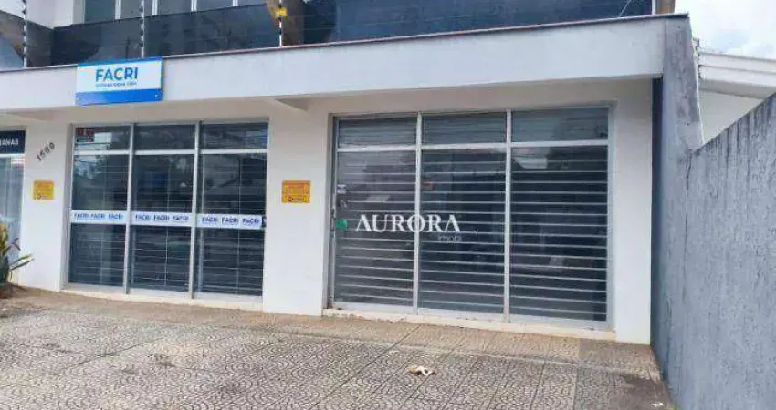 Loja para alugar, 60 m² por r$ 3.000/mês - centro - londrina/pr