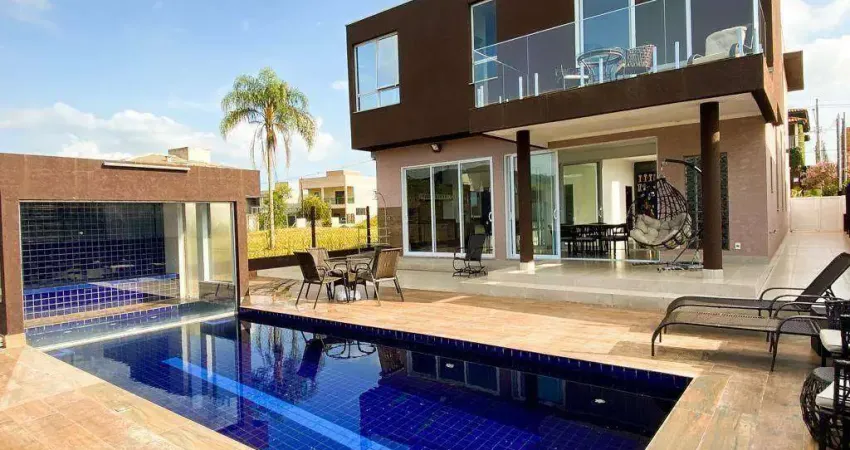 Casa com 4 suítes, 314 m² - venda por R$ 2.450.000 ou aluguel por R$ 13.500/mês - Condomínio Residencial Campos do Conde - Bragança Paulista/SP