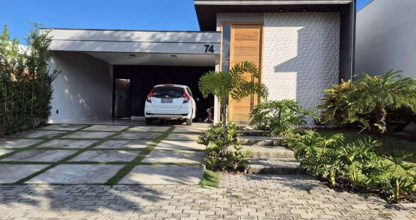 Casa com 3 suítes, 220 m² - venda por R$ 1.700.000 ou aluguel por R$ 10.000,00/mês - Condomínio Portal de Bragança Horizonte - Bragança Paulista/SP