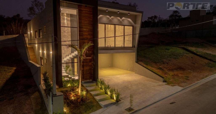 Casa com 4 suítes  à venda, 264 m² por R$ 2.490.000 - Condomínio Reserva São Nicolau - Atibaia/SP