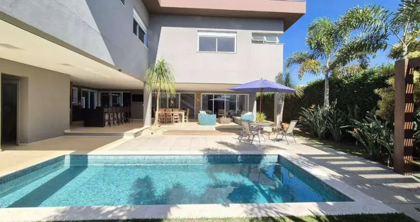 Casa com 3 suítes à venda, 443 m² por R$ 2.900.000 - Condomínio Residencial Vereda América - Bragança Paulista/SP