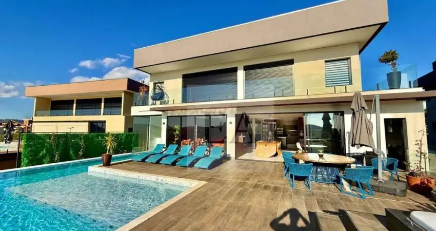 Casa com 10 suítes à venda, 1100 m² por r$ 17.000.000 - condomínio porto laranjeiras - piracaia/sp