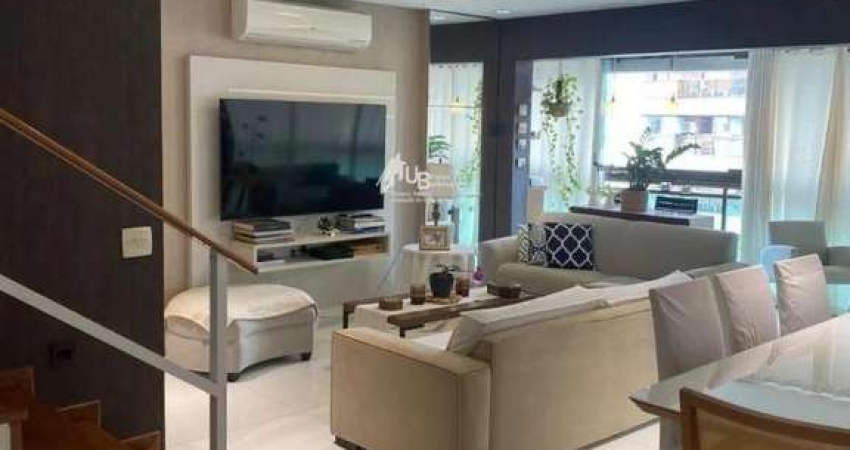Espetacular cobertura duplex de 4 quartos no condomínio Península na Barra da Tijuca