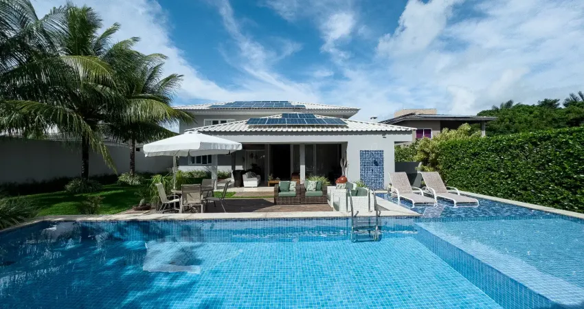 Mansão espetacular em buscaville com energia solar para venda