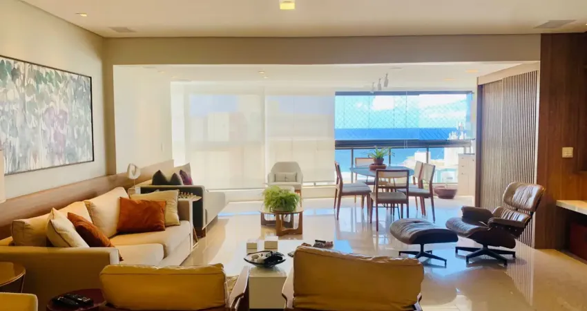 Apartamento à venda – 3 suítes + lavabo | 147m² | nascente total  edifício terrazzo del mare – 11º andar