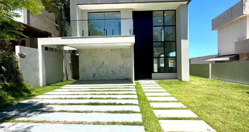 Casa à venda 4/4 dormitórios  em alphaville litoral norte 2 abrantes