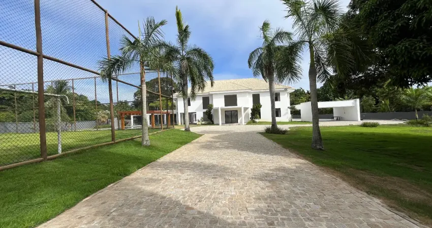 Mansão de alto padrão no condomínio encontro das águas 6/4 dormitórios