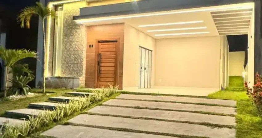 Excelente casa em Terras Alphaville Camaçari de Alto Padrão Mobiliada