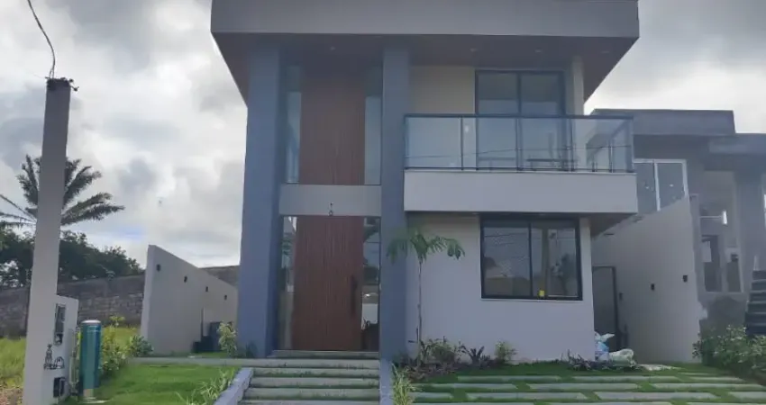 Casa em condomínio fechado com 3 quartos à venda na Rua Lagoa Branca, 9999, Abrantes, Camaçari