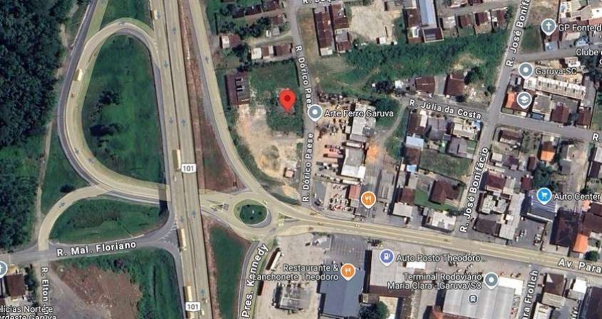Terreno à venda, 3250 m² por R$ 2.500.000,00 - Centro - Garuva/SC