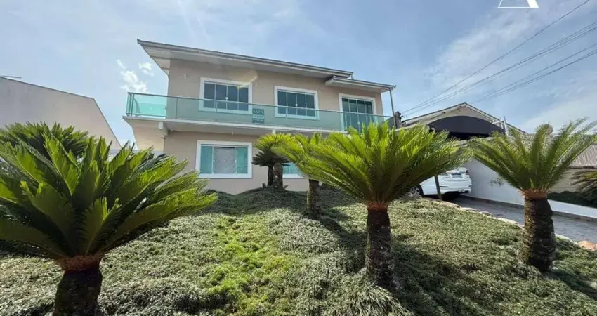 Casa plana com apartamento superior à venda, 420m² por r$ 799.00,00- petrópolis - joinville/sc