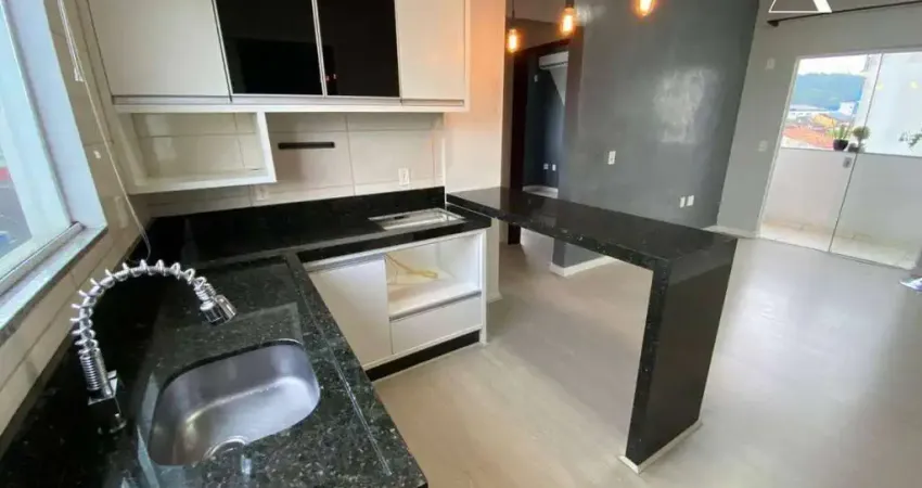 Apartamento com 2 dormitórios à venda, 59 m² por r$ 265.000,00 - aventureiro - joinville/sc