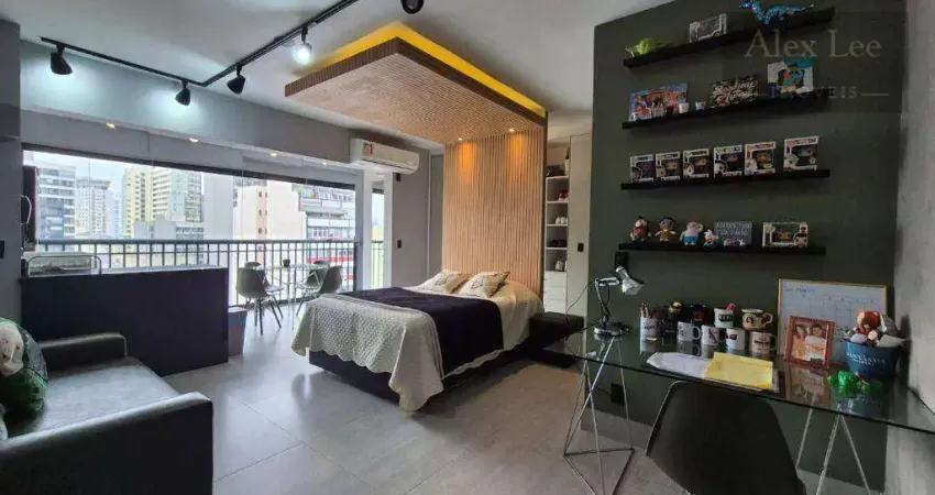 Setin downtown brigadeiro, 42 m², mobiliado e com 1 vaga de garagem