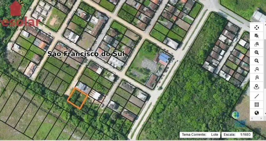 Terreno à venda no bairro Rocio Grande - São Francisco do Sul/SC