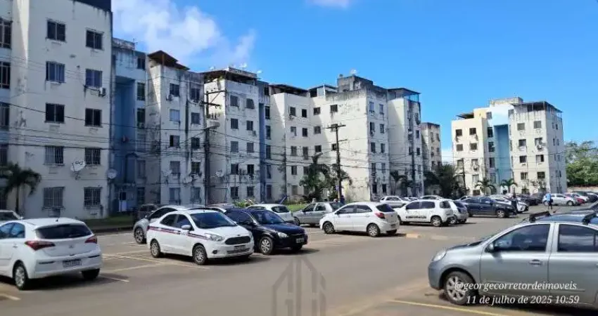 Apartamento padrão com 2/4 medindo 46 m², no térreo dentro do condomínio Salvador Life 3 Sussuarana próximo à região do Cabula Estrada das Barreiras