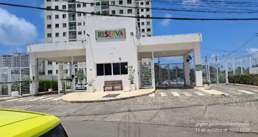 Apartamento medindo 72 m², decorado, com 3/4 um suíte, varanda venda no reserva das ilhas piata saalvador