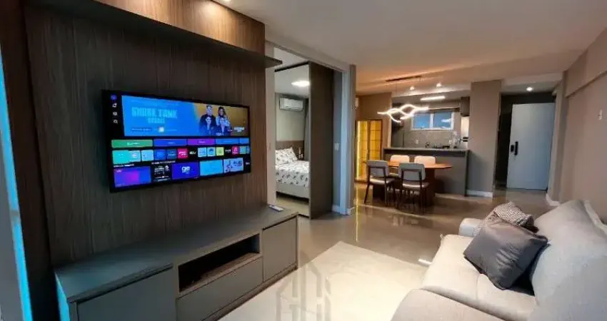 Apartamento mobiliado medindo 69 m², com 1/4 varanda com vista para baia de todos os santos no cloc marine alugar ou vender no 2 de julho salvador