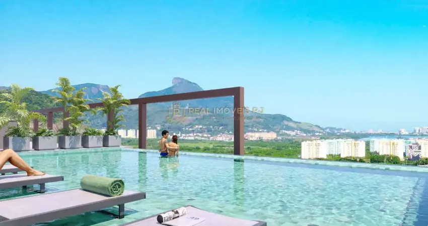 Estúdios 37m² na Barra ! Bairro Planejado Cidade Arte Com Piscina de Ondas