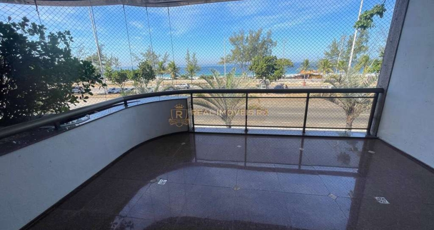 Apartamento Frontal Mar com 3 Suítes no Recreio dos Bandeirantes