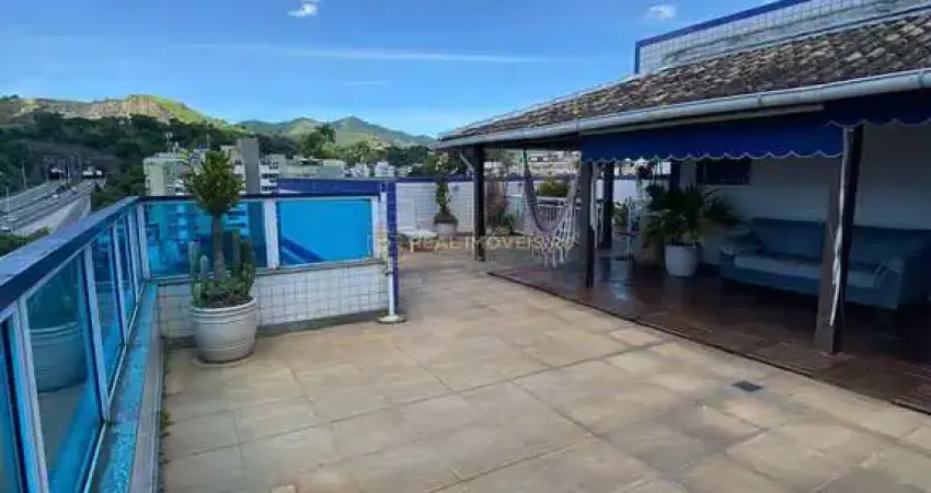 Linda Cobertura com 4 Quartos na Freguesia, condomínio Arthur I