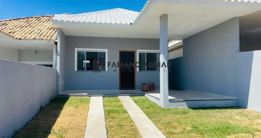 Casa em araruama (3 quartos - 1 suíte) - r$ 550.000,00 - parque hotel (final da construção)