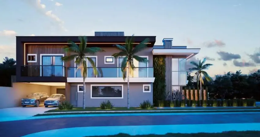 Casa para Venda em Palhoça, Pedra Branca, 5 dormitórios, 5 suítes, 7 banheiros, 4 vagas
