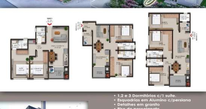 Apartamento para Venda em Florianópolis, Ingleses do Rio Vermelho, 1 dormitório, 1 banheiro, 1 vaga