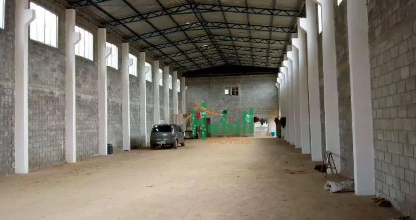 Galpão para alugar, 750 m² por R$ 13.880,00/mês - Chácaras Nova Suzano - Suzano/SP