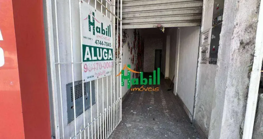 Salão para alugar, 34 m² por R$ 800,00/mês - Centro - Suzano/SP