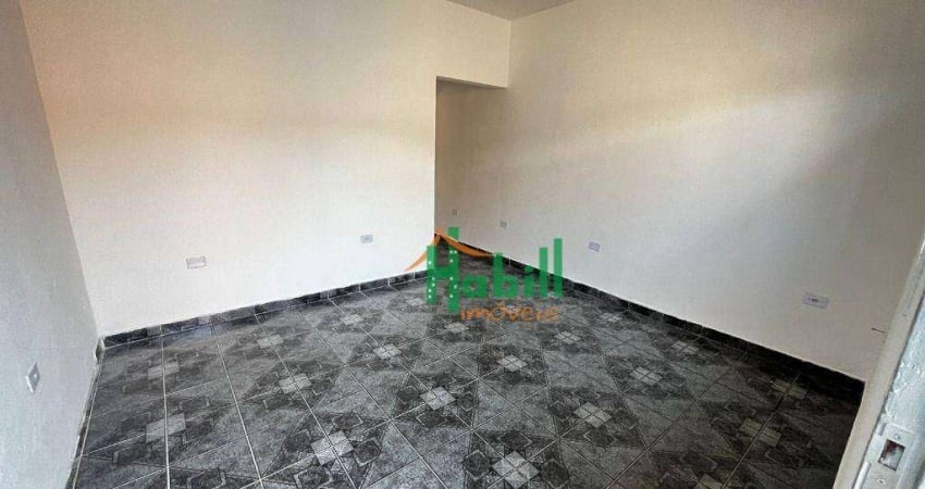 Casa com 1 dormitório para alugar, 50 m² por R$ 650,00/mês - Parque Residencial Casa Branca - Suzano/SP