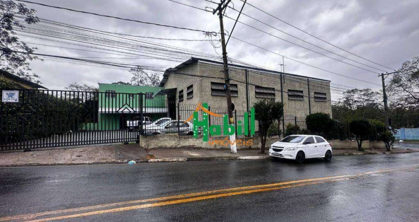 Galpão, 827 m² - venda por R$ 2.500.000,00 ou aluguel por R$ 17.104,52/mês - Chácaras Nova Suzano - Suzano/SP