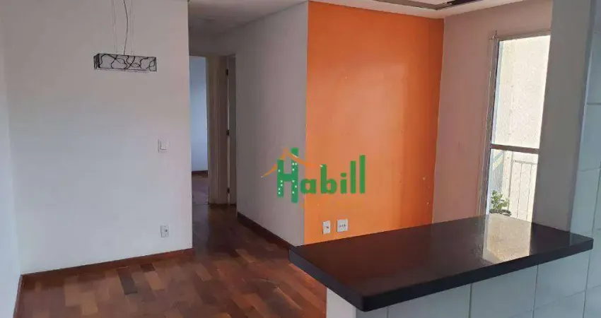 Apartamento com 2 dormitórios para alugar, 46 m² por R$ 1.991,00/mês - Parque Suzano - Suzano/SP