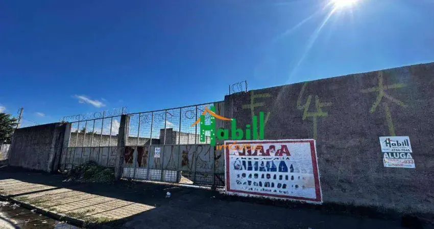 Terreno para alugar, 750 m² por R$ 5.000/mês - Jundiapeba - Mogi das Cruzes/SP