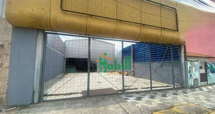 Galpão para alugar, 336 m² por r$ 7.868,00/mês - vila costa - suzano/sp