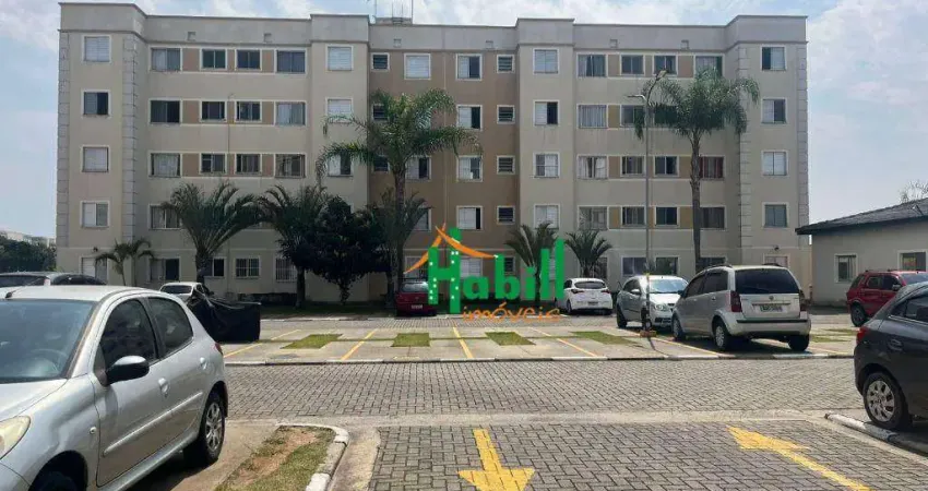 Apartamento com 2 dormitórios para alugar, 44 m² por r$ 1.500/mês - parque santa rosa - suzano/sp