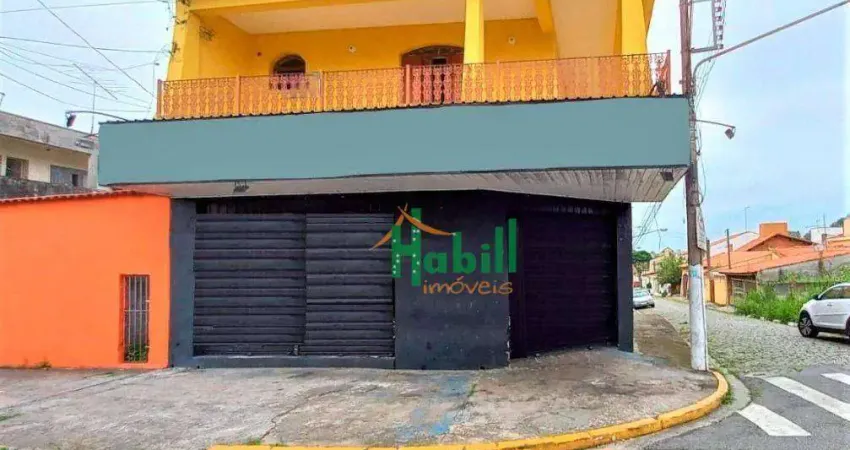 Salão para alugar, 80 m² por r$ 5.100,00/mês - jardim anzai - suzano/sp