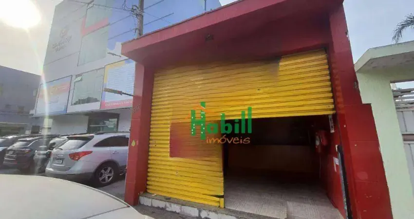 Salão para alugar, 50 m² por r$ 2.075,00/mês - jardim santa helena - suzano/sp