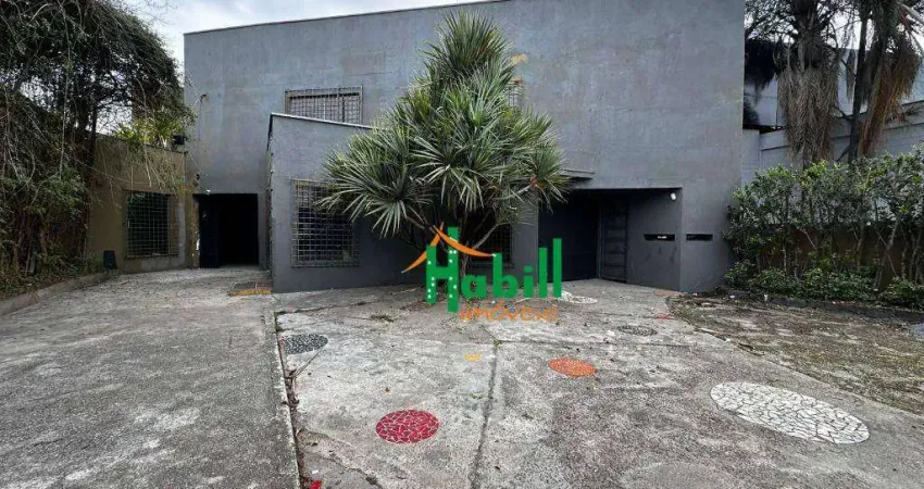 Salão, 715 m² - venda por r$ 1.500.000,00 ou aluguel por r$ 13.141,44/mês - vila maria de maggi - suzano/sp